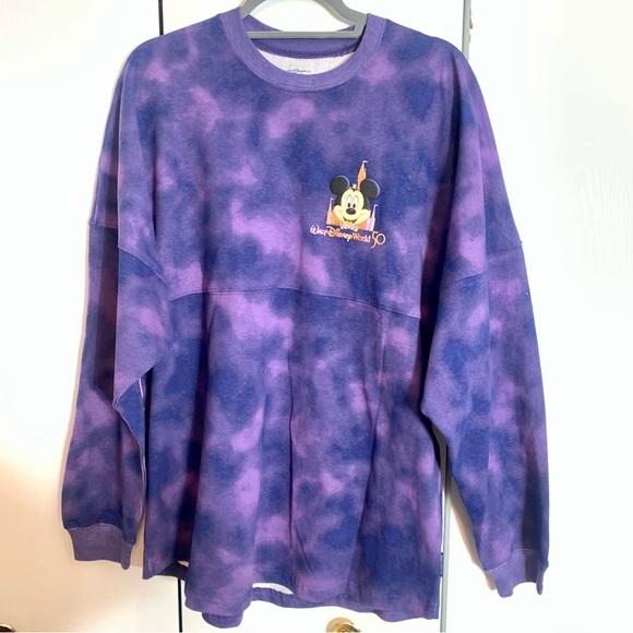 NWT. Disney Adult Spirit Jersey - 50th Anniversary -tie dye style.?Size: Medium.